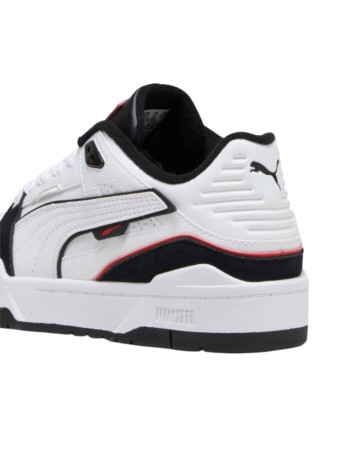 Scarpe Puma sneaker Slipstream BBall Jr white/ black Z24PU09 394337_01