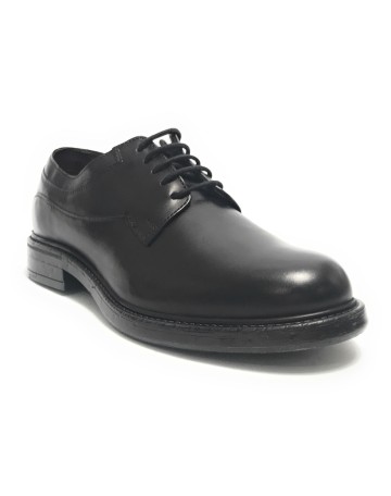Scarpe uomo francesina in pelle black U24EL04 1404