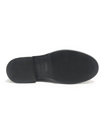 Scarpe uomo francesina in pelle black U24EL04 1404