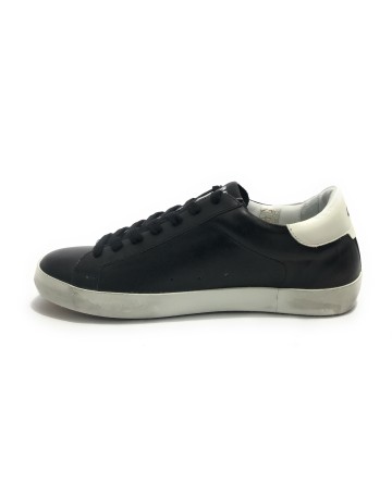 Scarpe uomo 4B12 sneakers in pelle black/ white U24QB17 SUPRIME-U.C01