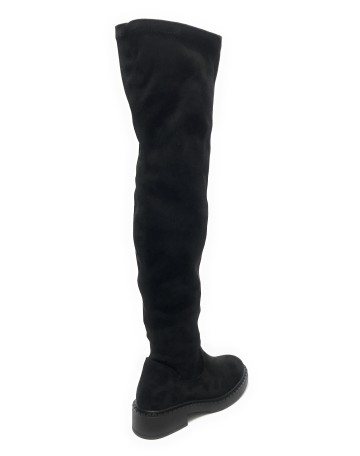 Scarpe donna Gold&gold stivale tessuto nero D24GG33 GR412