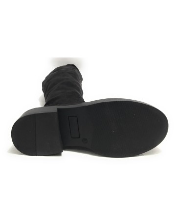 Scarpe donna Gold&gold stivale tessuto nero D24GG33 GR412