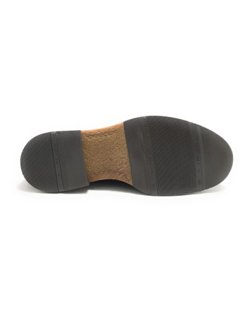 Polacchino uomo  in pelle scamosciata navy U24EL07 1006