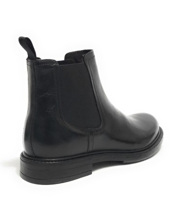 Stivaletto beatles uomo Elite in pelle nero U24EL05 1399