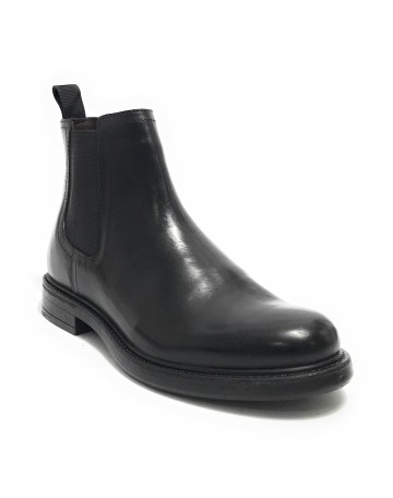 Stivaletto beatles uomo Elite in pelle nero U24EL05 1399