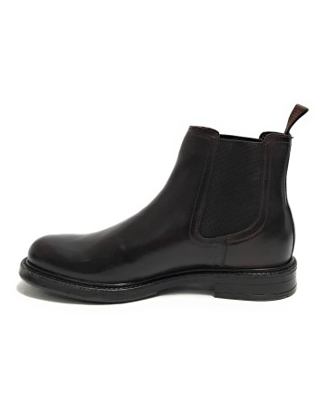 Stivaletto beatles uomo Elite in pelle dark brown U24EL06 1399