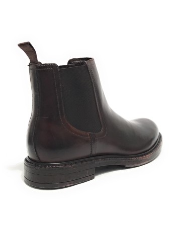 Stivaletto beatles uomo Elite in pelle dark brown U24EL06 1399