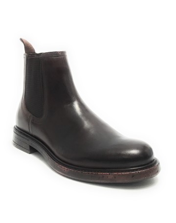Stivaletto beatles uomo Elite in pelle dark brown U24EL06 1399
