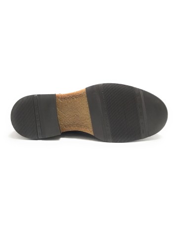 Stivaletto beatles uomo Elite in pelle scamosciata dark brown U24EL10 1008