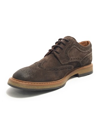 Scarpe uomo Elite francesina in pelle scamosciata U24EL13 11193