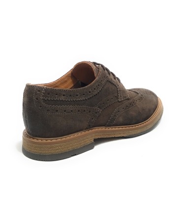 Scarpe uomo Elite francesina in pelle scamosciata U24EL13 11193