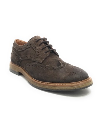 Scarpe uomo Elite francesina in pelle scamosciata U24EL13 11193