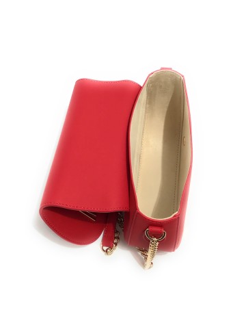 Borsa donna Love Moschino tracolla round rosso B24MO142 JC4194