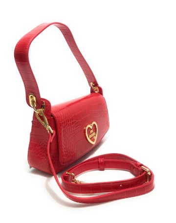 Borsa donna Love Moschino a spalla/ tracolla ecopelle rosso B24MO144 JC4176