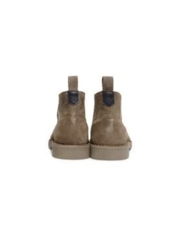 Polacchino uomo Us Polo MUST005M in pelle scamosciata beige U24UP19