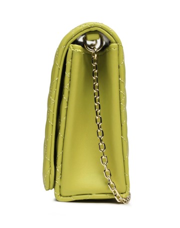Borsa donna Love Moschino a spalla/ tracolla ecopelle trapuntata lime B24MO68 JC4079