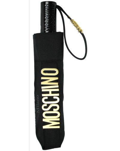 Ombrello open / close  Moschino New Metal Logo Black O20MO01
