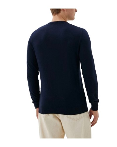 Pullover uomo Guess girocollo Benjamin sweater blu ES24GU09 M4RR05Z33R1