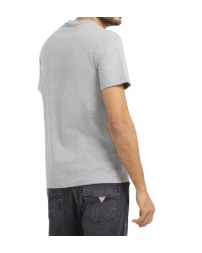 T-shirt uomo Guess logo triangolo grigio ES24GU23 M2YI71I3Z14