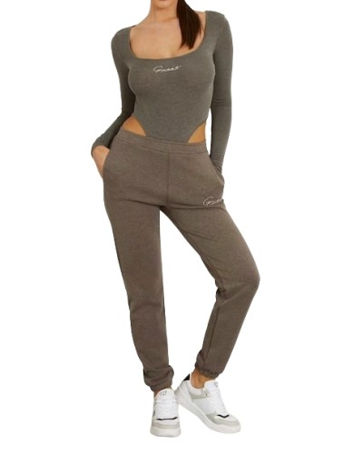 Pantalone donna Guess jogger brown ES24GU56 V4RB04KC3D2