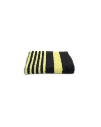 Sciarpa Fracomina con stampa righe nero/giallo C23FR13 FA22WA3005W489F8-L50