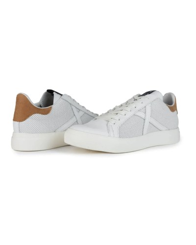 Scarpe Munich sneaker Rete 94 in pelle bianco uomo US24MU09 8080094