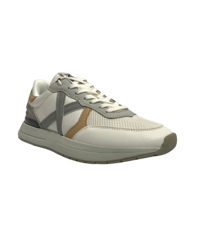 Scarpe Munich sneaker running soon 57 ecopelle/ tessuto white/ grey US24MU06 8904057