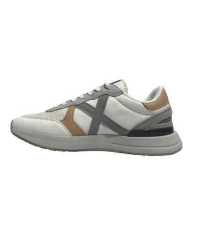 Scarpe Munich sneaker running soon 57 ecopelle/ tessuto white/ grey US24MU06 8904057
