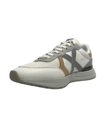 Scarpe Munich sneaker running soon 57 ecopelle/ tessuto white/ grey US24MU06 8904057