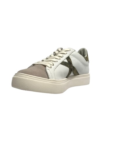 Scarpe Munich sneaker Rete 96 in pelle bianco /grigio /camo uomo US24MU10 8080096