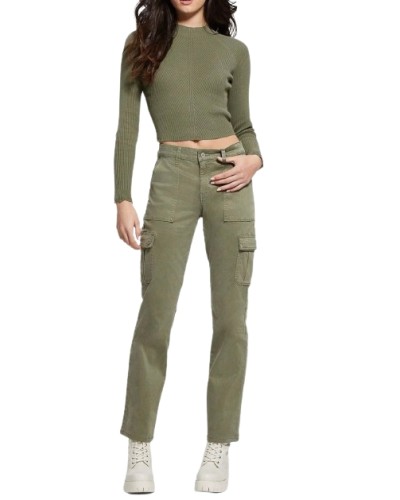 Pantalone donna Guess pantalone sexy cargo straight ES24GU67 W4RB59W93CL