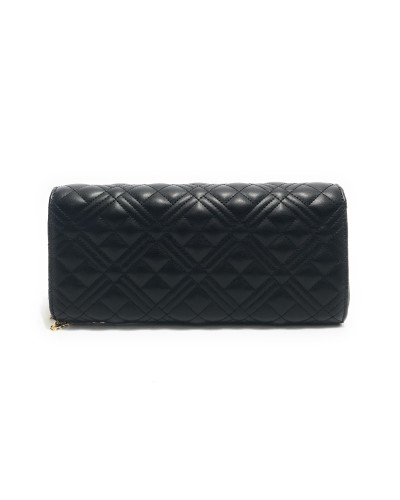 Borsa donna Love Moschino a spalla/ tracolla trapuntata nero galv. oro BS24MO102 JC4294