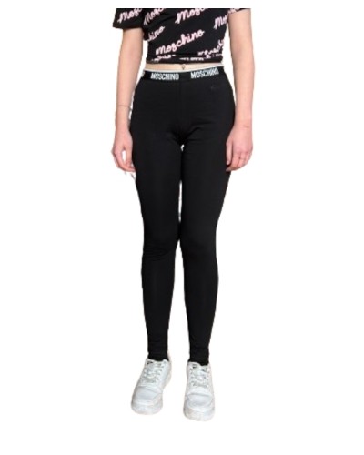 Pantalone donna Moschino home pants nero ES24MO11 V6A6811 4406 0555