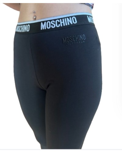 Pantalone donna Moschino home pants nero ES24MO11 V6A6811 4406 0555