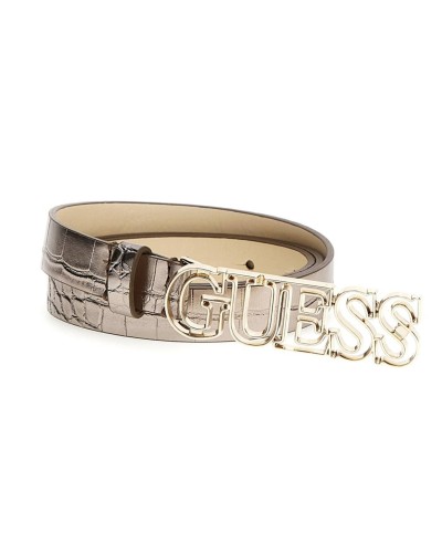 Cinta donna Guess Sestri not adjustable pant belt pewter CS24GU38 BW9092P4220