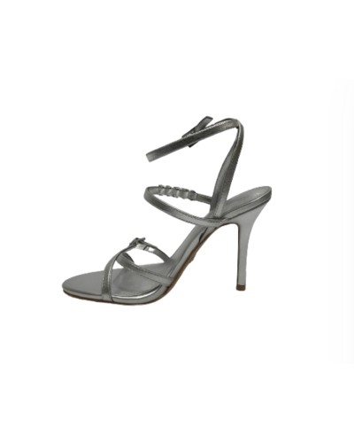 Sandalo Guess Edelia TC 100 ecopelle silver DS24GU48 FLJEDELEM03