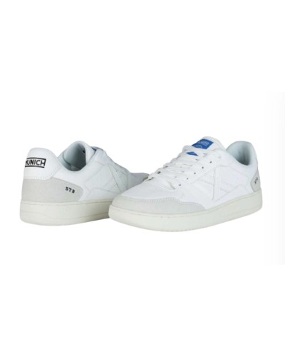 Scarpe Munich sneaker Legit Italy 66 in pelle colore bianco uomo US24MU16 8908066