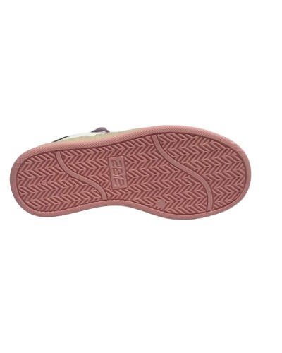 Scarpe 2B12 sneaker Mini Suprime-55 pelle bianco/ celeste ZS24QB01
