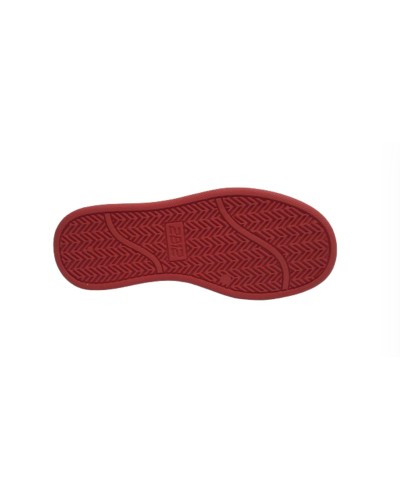 Scarpe bambino 2B12 sneaker con strap Mini.Play-87 in pelle bianco/ off ZS24QB10
