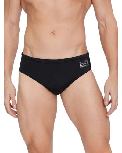 EA7 Emporio Armani sea world core brief swimming slip black/ silver ES24EA04 901000 CC703