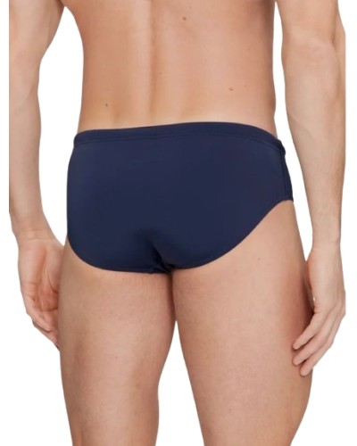 Costume slip EA7 Emporio Armani sea world core brief swimming slip navy blue/ silver ES24EA08 901000 CC703