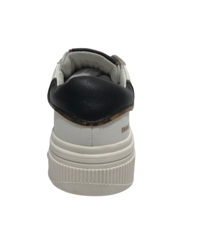 Scarpe donna sneaker Emanuélle Vee July white/ black DS24EV02 441P-103-19-P003CB
