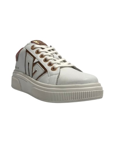 Scarpe donna sneaker Emanuélle Vee July white/ pink DS24EV03 441P-103-19-P003CB