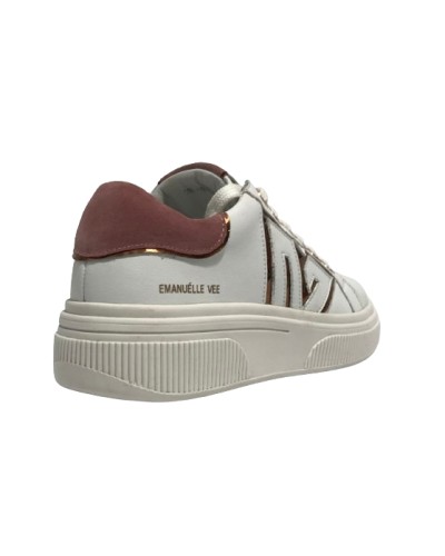 Scarpe donna sneaker Emanuélle Vee July white/ pink DS24EV03 441P-103-19-P003CB