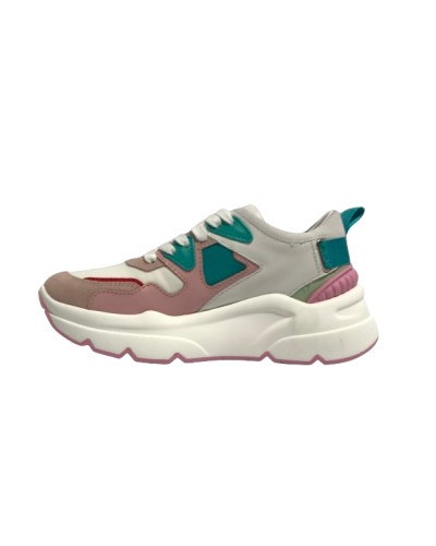 Scarpe Donna Sneaker Emanuélle Vee Zoe multi pink DS24EV07 441P-102-16-P011CB