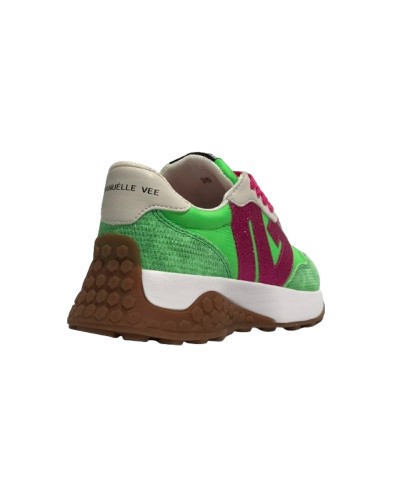 Scarpe Donna Sneaker Emanuélle Vee Ariel green DS24EV04 441P-229-10-P115CB