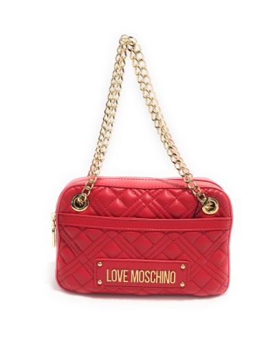 Borsa donna Love Moschino a mano/ spalla ecopelle trapuntata rosso BS24MO151 JC4237PP0ILA0500