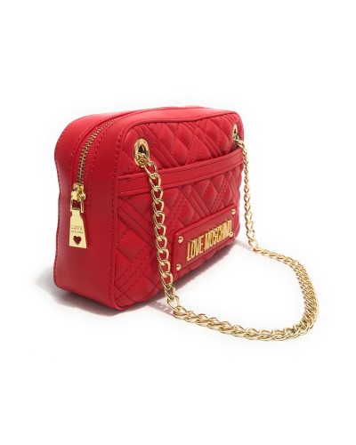 Borsa donna Love Moschino a mano/ spalla ecopelle trapuntata rosso BS24MO151 JC4237PP0ILA0500