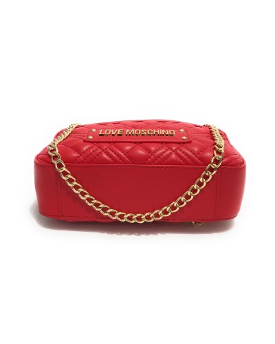 Borsa donna Love Moschino a mano/ spalla ecopelle trapuntata rosso BS24MO151 JC4237PP0ILA0500