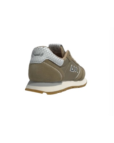 Scarpe Sun68 sneaker Girl's Ally bright teen suede/ nylon oro ZS24SU06 Z34408T